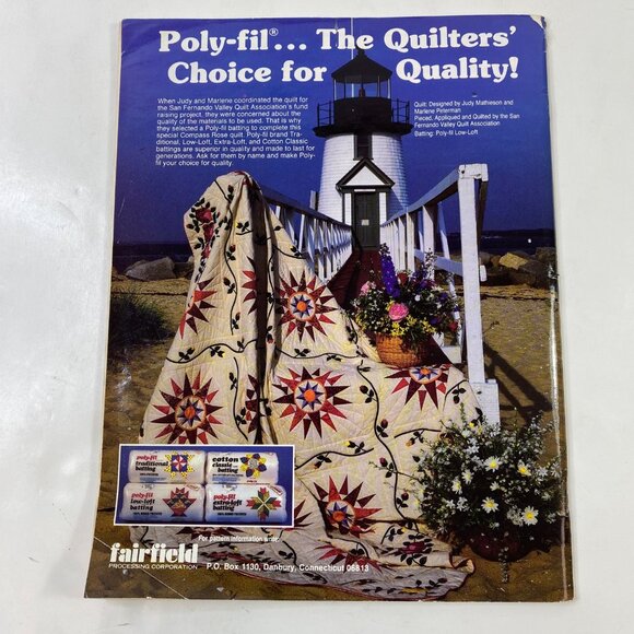 Traditional Quiltworks Magazine 27 Patterns Drafting April May 1991 Issue 13 - Picture 2 of 10
